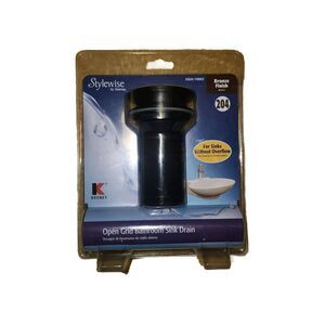 Keeney K820-74BRZ Universal Open Grid Bathroom Sink Drain Bronze Finish